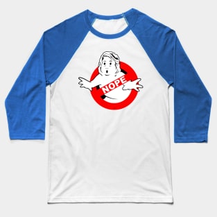 Hillary Buster - NOPE Baseball T-Shirt